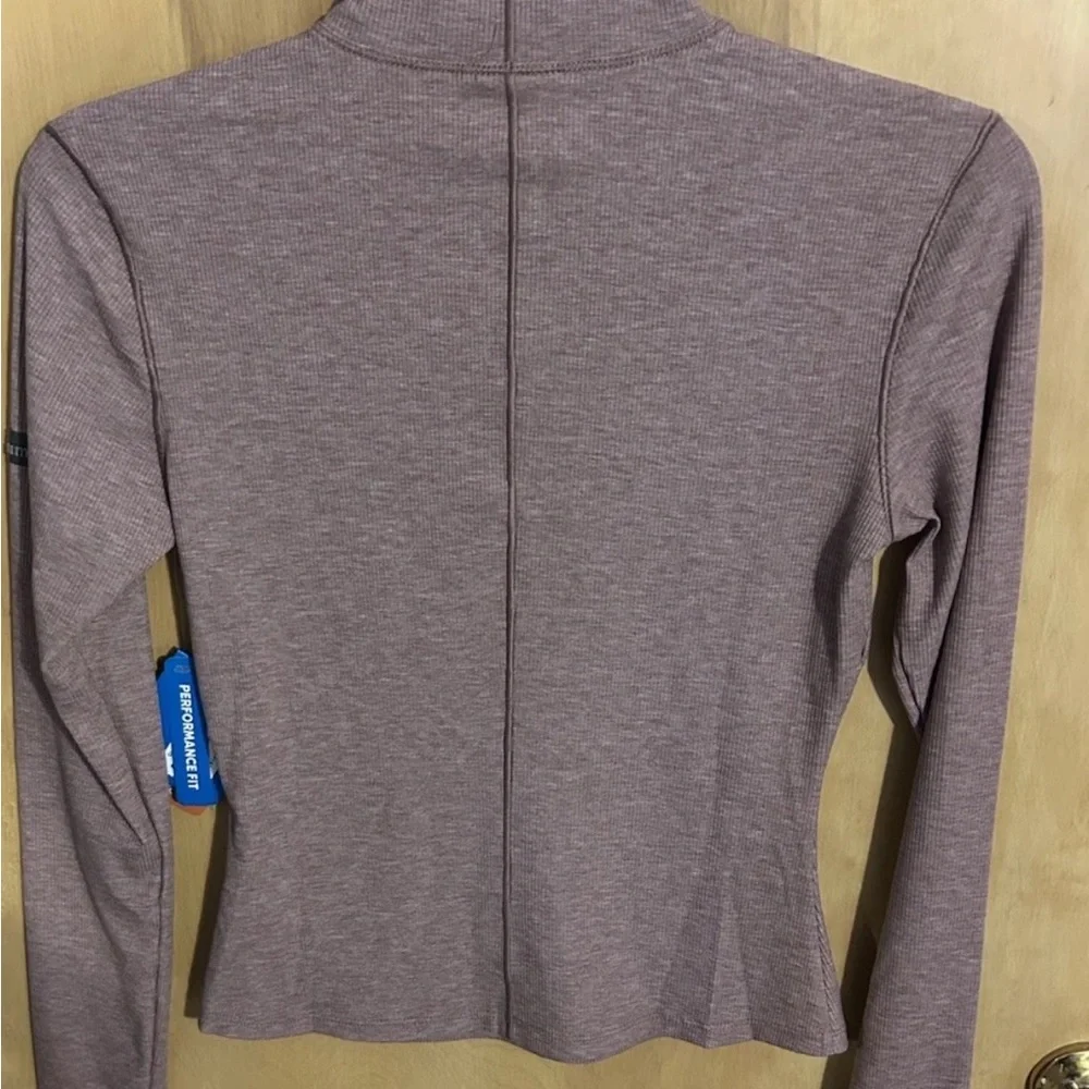 Women's Columbia Amberview Performance Fit Omni-Shade Mock Turtleneck Shirt XS - Picture 3 of 9